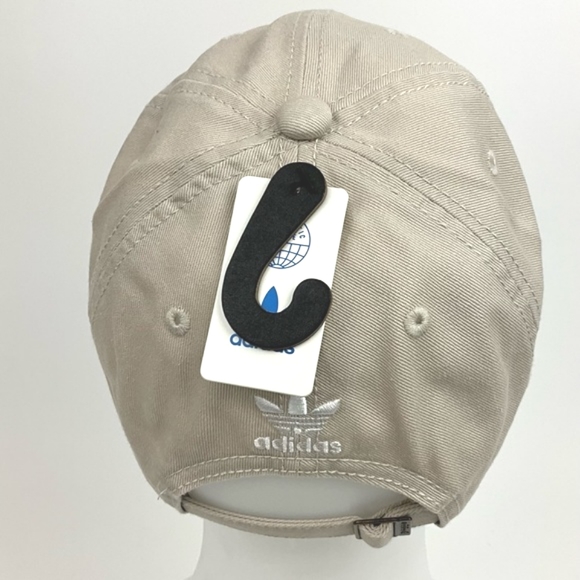 Adidas Women’s Strapback Khaki White Hat New With Tags - Picture 4 of 9